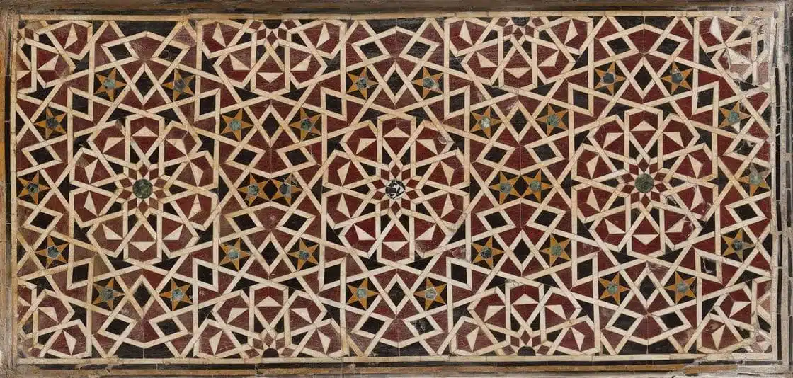 لوحة من الفسيفساء - انواع البلاط الخزفي وطرق واساليب تركيبه - Types of Ceramic Tiles