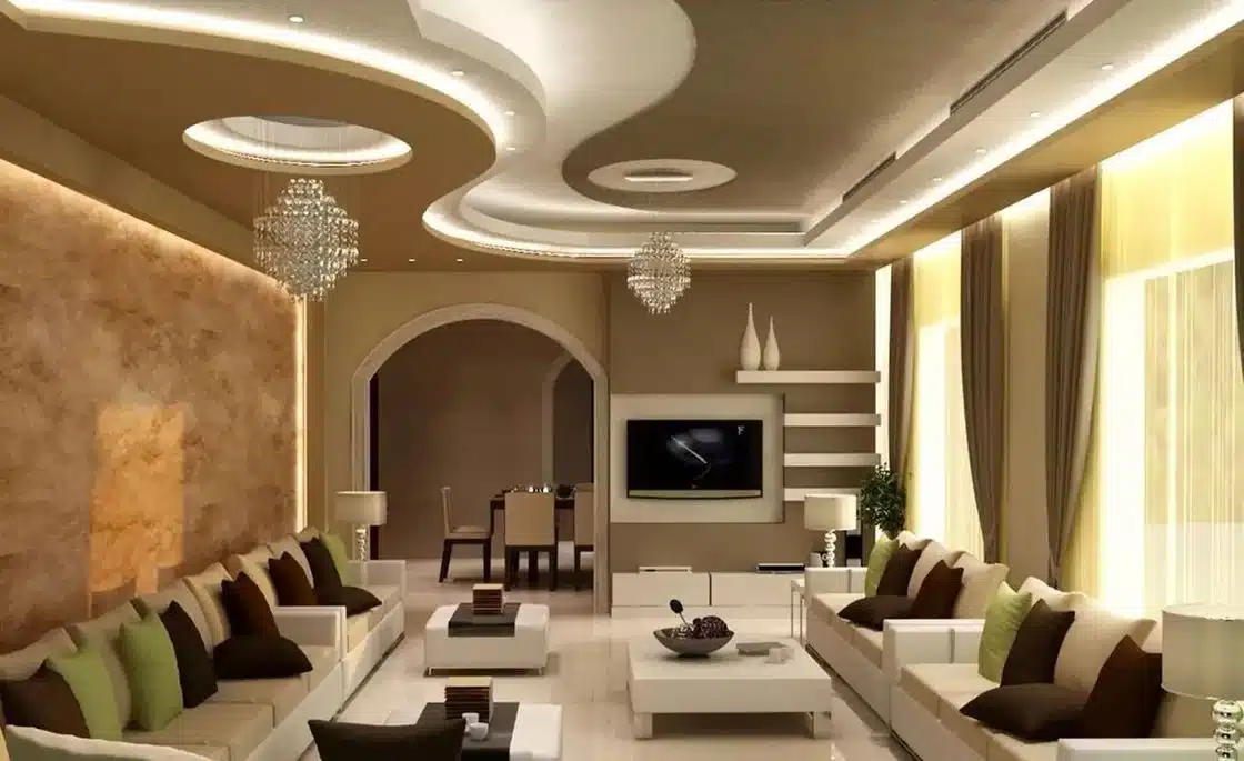 أسقف جبس بورد | تعرف على 3 من مميزاتها وعيوبها فى الديكور