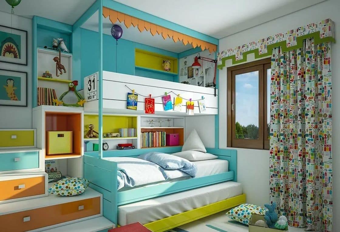 4 نصائح من أجل التصميم الداخلي لغرفة الأطفال 6 التصميم الداخلي لغرفة الأطفال – 4 نصائح من أجل التصميم الداخلي لغرفة الأطفال